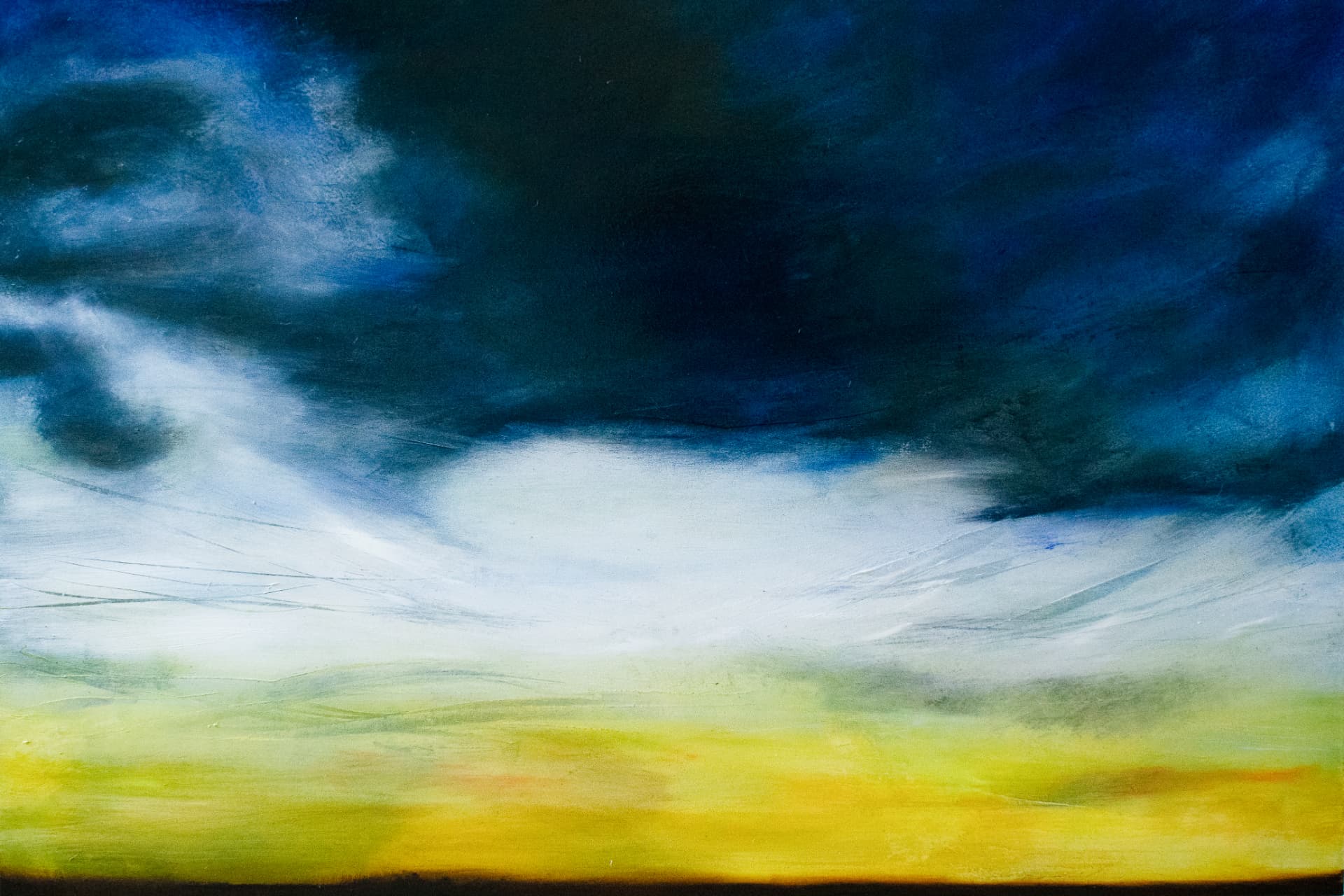 The Beginning, 120 × 80 cm
