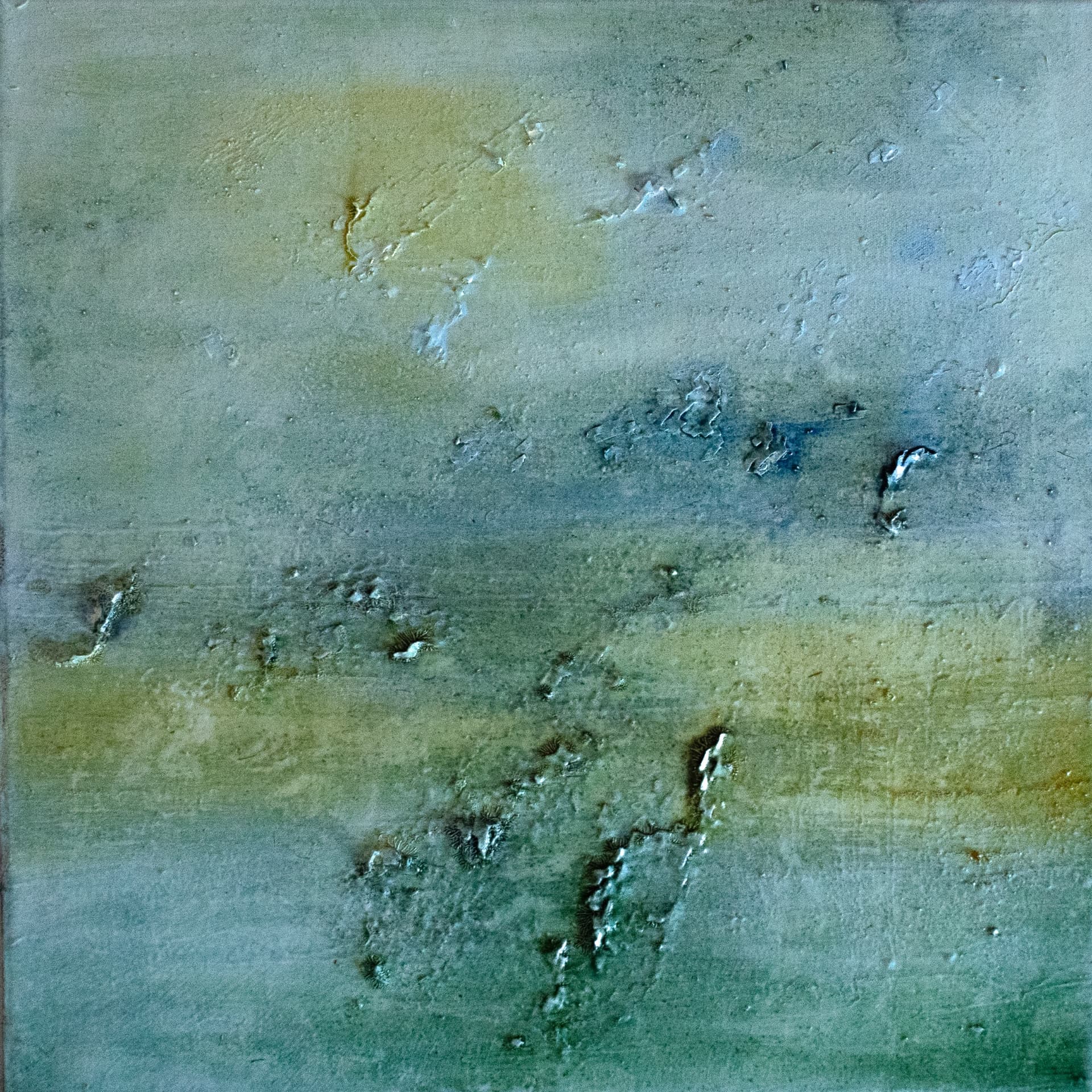 Wasserwelt III, 40 × 40 cm