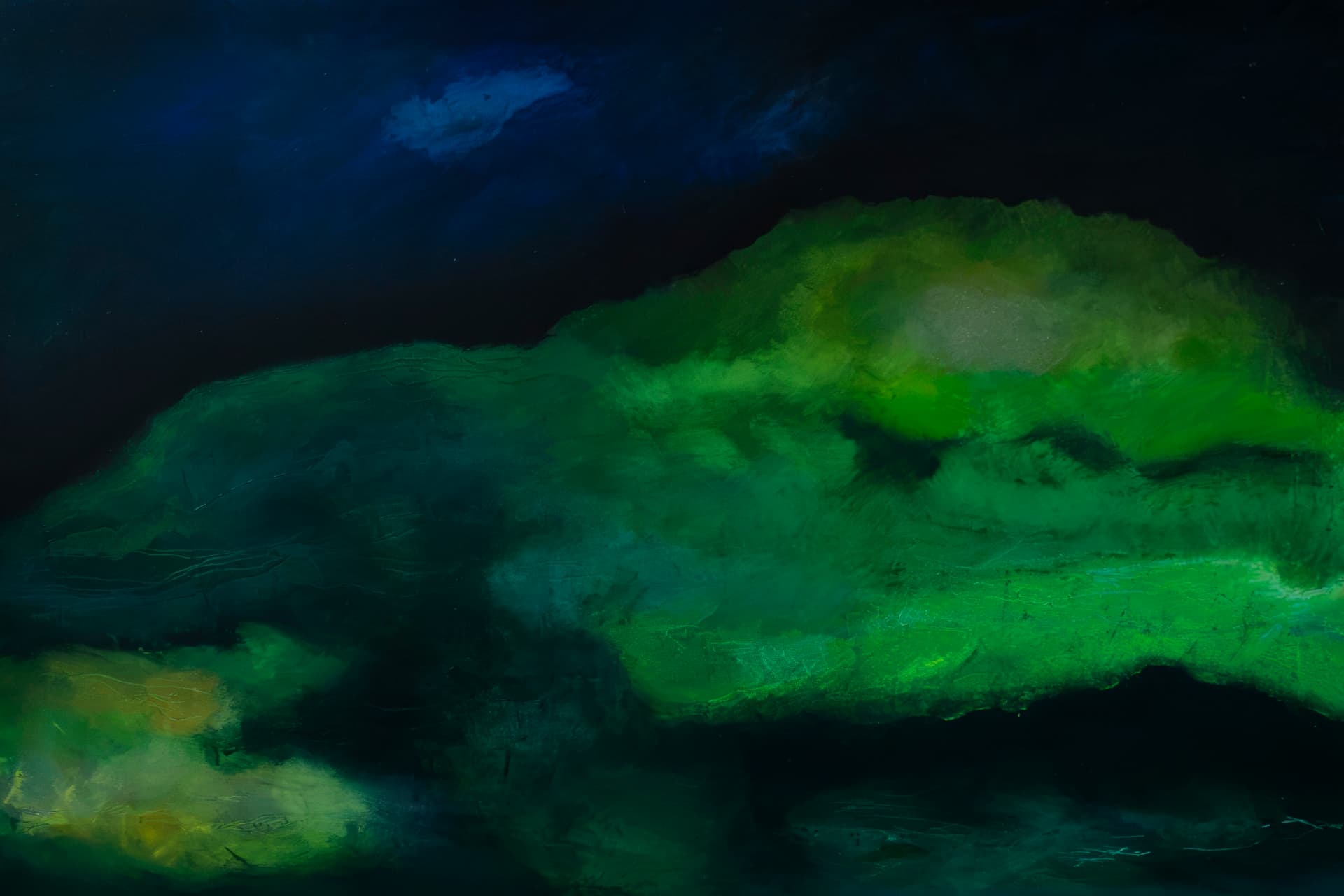 Sleeping Stone, 120 × 80 cm