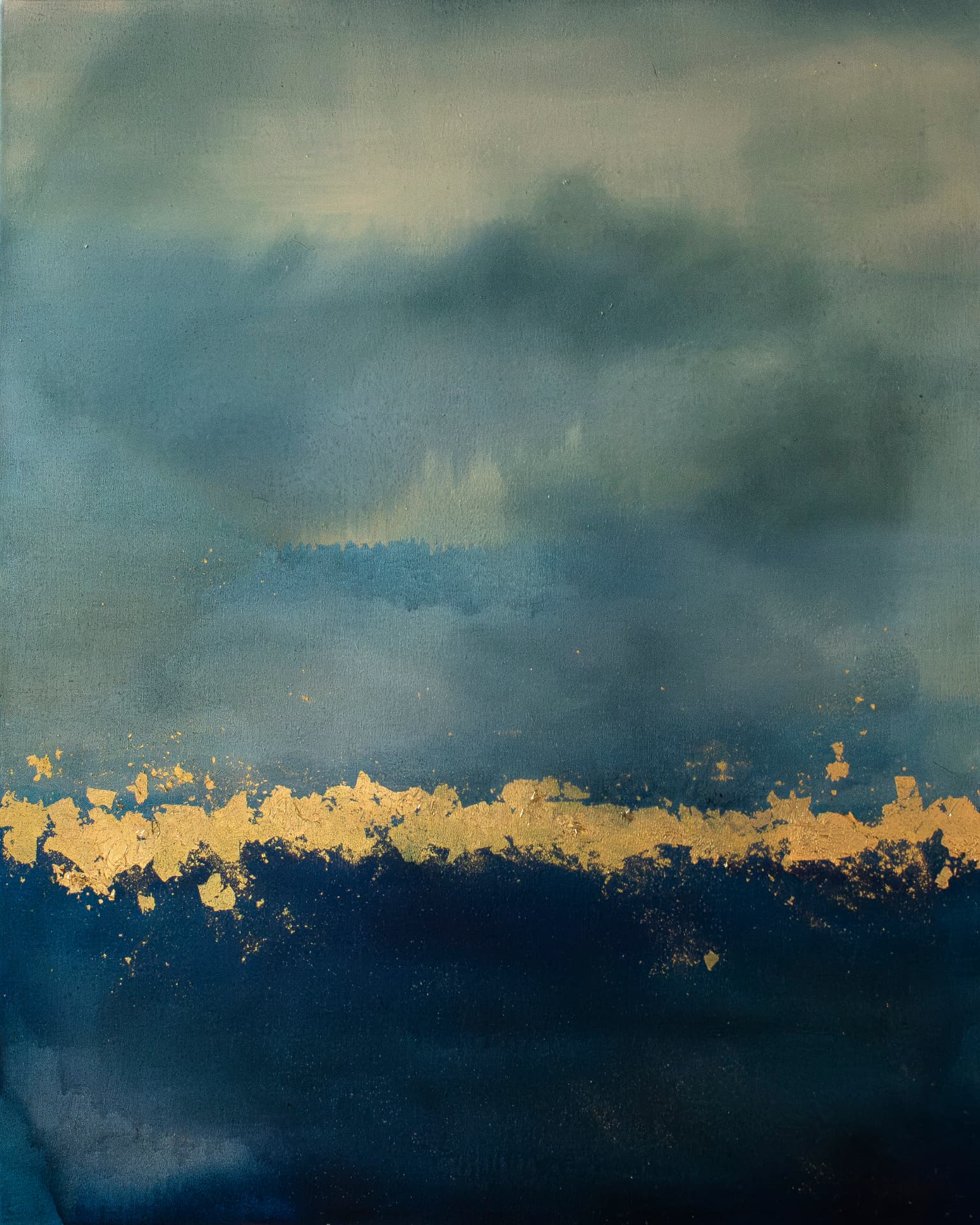 Sturm Horizont, 100 × 80 cm